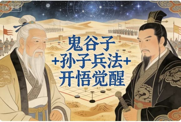 图片[1]-鬼谷子+孙子兵法+开悟觉醒-酷软