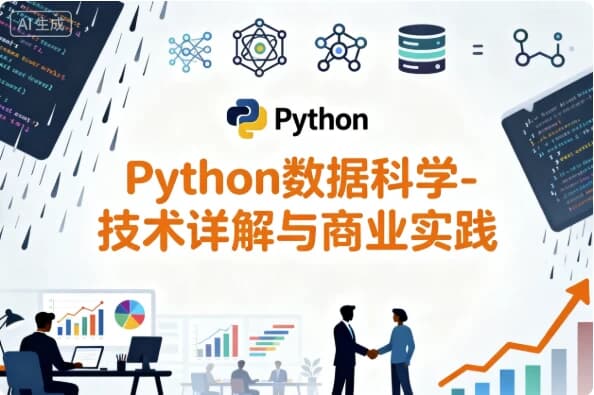 图片[1]-Python数据科学-技术详解与商业实践（八大案例，配套书籍）  带源码课件-酷软