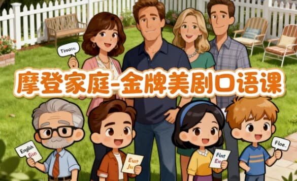 图片[1]-摩登家庭-金牌美剧口语课-酷软