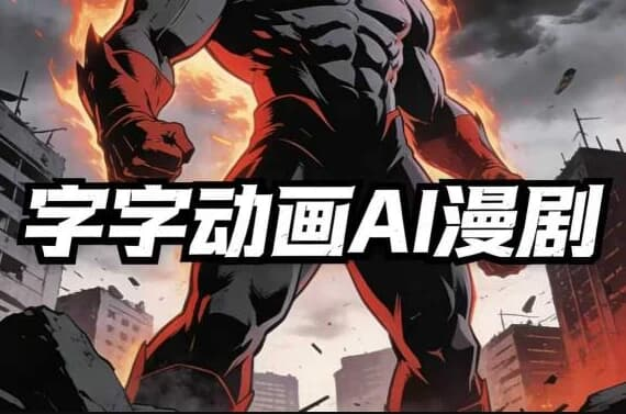 图片[1]-字字动画AI漫剧2026年第1期系统课程-酷软