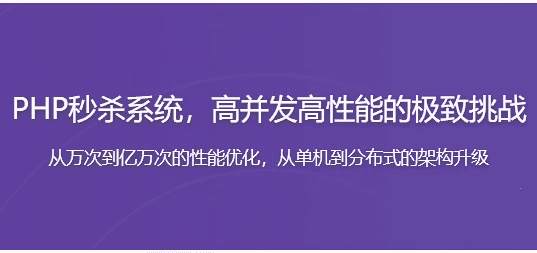 PHP秒杀系统 高并发高性能的极致挑战