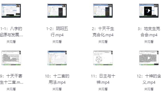 图片[1]-刁吉祥八字初中高级课程-酷软