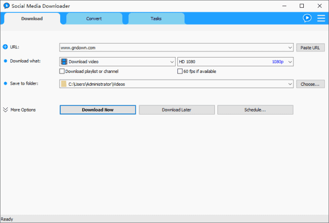 Social Media Downloader(社交媒体下载工具) v7.5.0 便携版