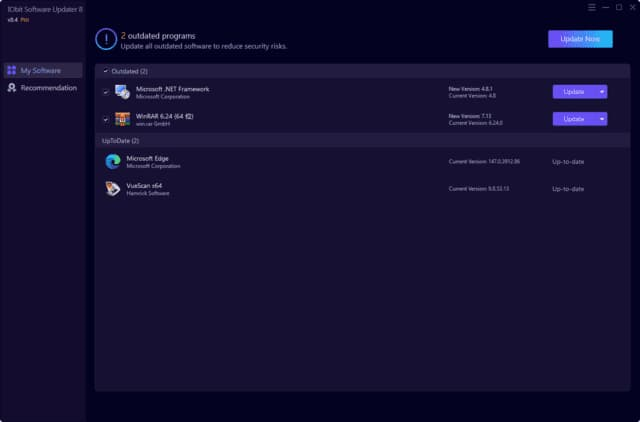 图片[1]-IObit Software Updater(软件更新安装工具) v9.2.0.13 便携版-酷软