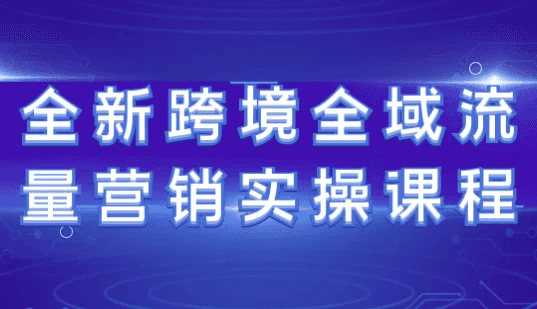全新跨境全域流量营销实操课程