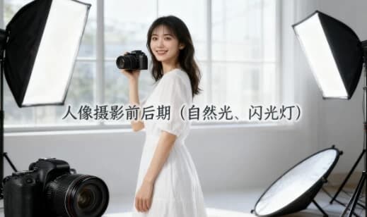 图片[1]-人像摄影前后期（自然光、闪光灯）-酷软
