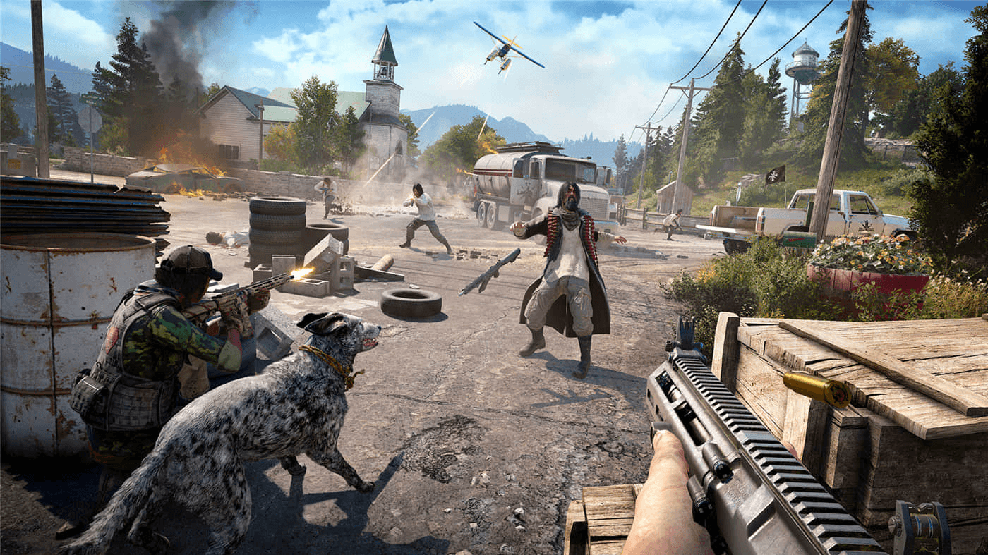 《Far Cry 5 孤岛惊魂5》v1.011 黄金版 附历代合集