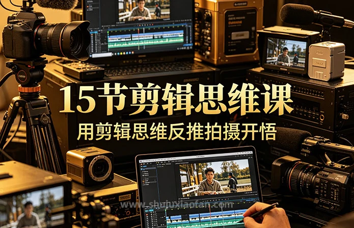 图片[1]-15节剪辑思维课-酷软