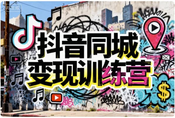 图片[1]-抖音同城变现训练营-酷软
